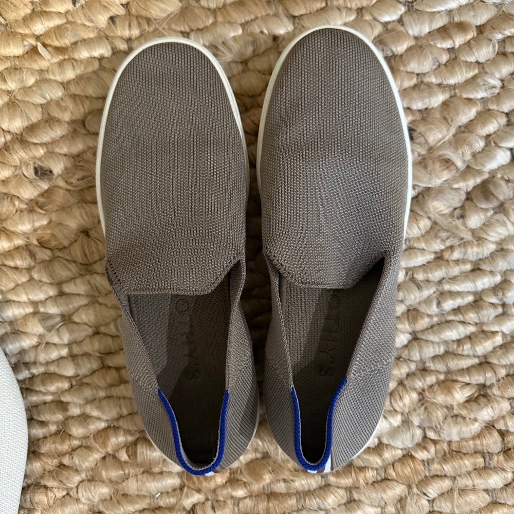Rothy's The Original Slip On Sneaker in Latte